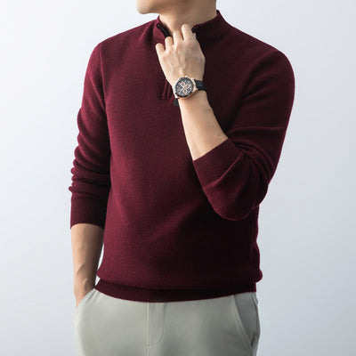 Suéter Casual para Hombre Otoño-Invierno, Tejido Cómodo y Versátil
