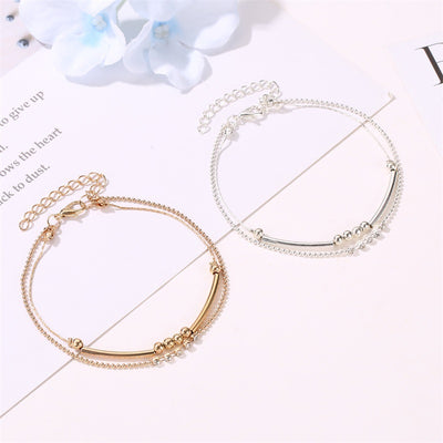 Pulsera de Abalorios Dobles Europeos y Americanos - Diseño Creativo - Image 9