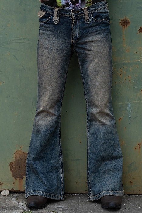 Jeans Europeos con Parches Elásticos Estilo Hong Kong - Image 5