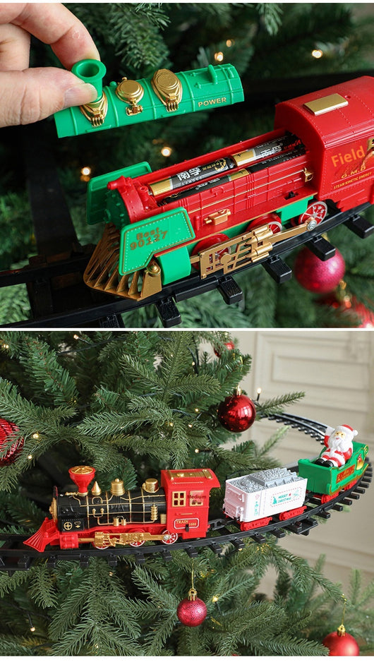 Tren Navideño Eléctrico con Riel Colgante - Image 19