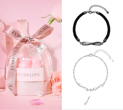 Anillo de Plata Esterlina para Parejas - Diseño Minimalista Romántico - Image 9