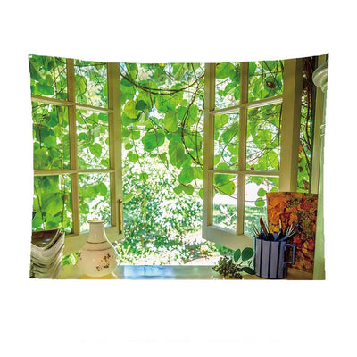Tela de Fondo con Ventana Falsa y Paisaje 3D - Image 33