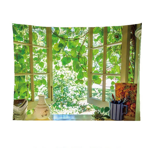 Tela de Fondo con Ventana Falsa y Paisaje 3D - Image 33