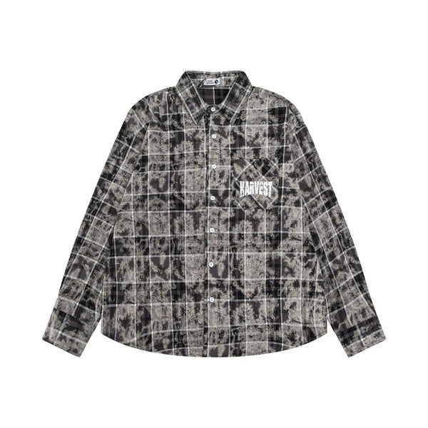 Camisa Tie-dye Personalizada de Manga Larga para Hombre