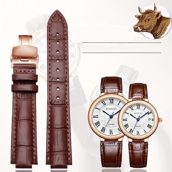 Correa de Reloj Híbrida: Silicona con Cuero Genuino