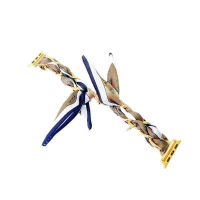 Bufanda Reloj con Cadena Metálica para Mujer - Image 4