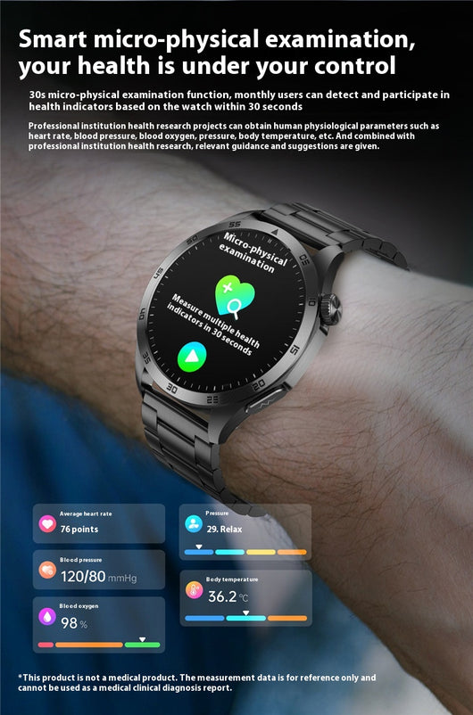 Reloj Inteligente ET485 con ECG y Llamadas Bluetooth - Image 11