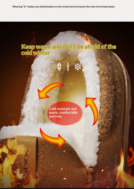 Botas de Nieve para Hombre con Cierre Fácil y Forro Térmico - Image 23