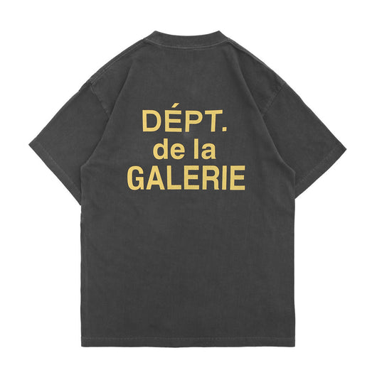 Playera Vintage Desgastada con Estampado de Letras - Image 2