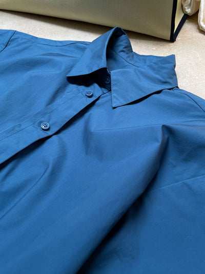 Camisa Holgada Enrollable de Algodón Japonés Refrescante - Image 15