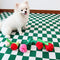 Juguete Masticable Resistente para Perros - Peluche Flor Rosa Suave