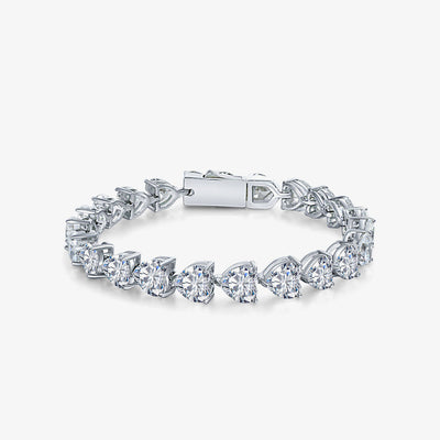 Pulsera de Plata Pura con Diamantes de Carbono - Brillo Completo - Image 8