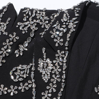 Chaqueta Elegante Calada sin Espalda para Profesionales de Uñas - Image 16