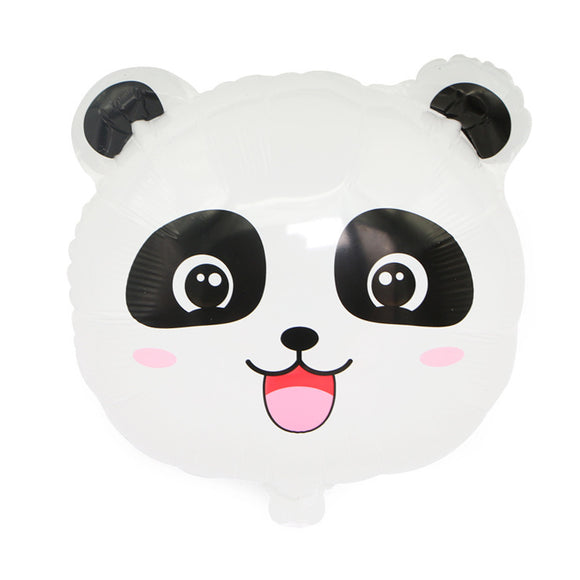 Globos Decorativos de Aluminio Diseño Panda para Fiestas Infantiles