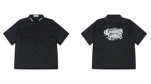 Camisa de Trabajo Rap Style con Bordado Exclusivo para Hombre - Image 6