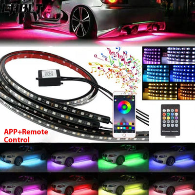 Luz Ambiental RGB para Auto con Control por Voz y 7 Colores - Image 8