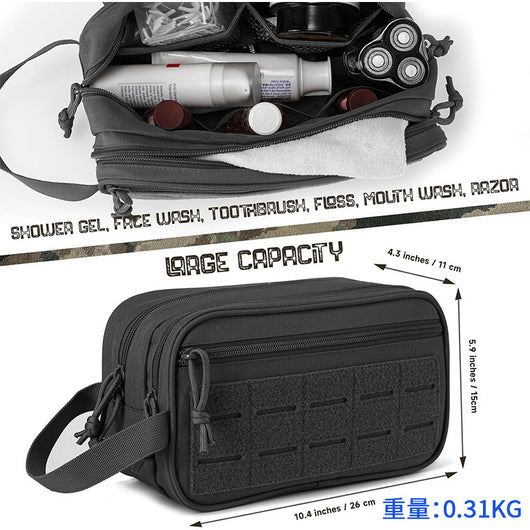 Bolsa Táctica de Aseo para Hombre - Organizador Portátil Resistente - Image 15