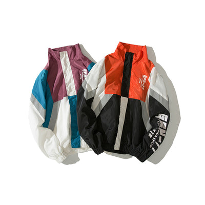 Chamarra Deportiva con Costuras de Contraste - Image 6