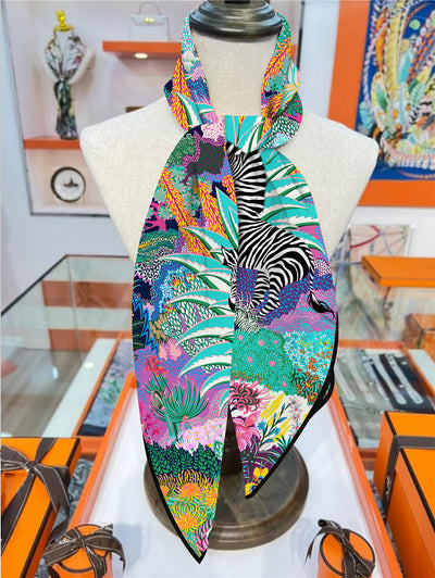 Pañuelo Tropical Versátil para Viajes - Protección Solar y Estilo - Image 7
