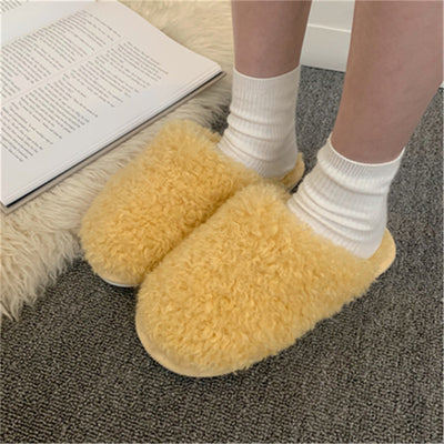 Pantuflas Escolares Estilo Coreano con Suela Antideslizante - Algodón Suave para Mujer - Image 5