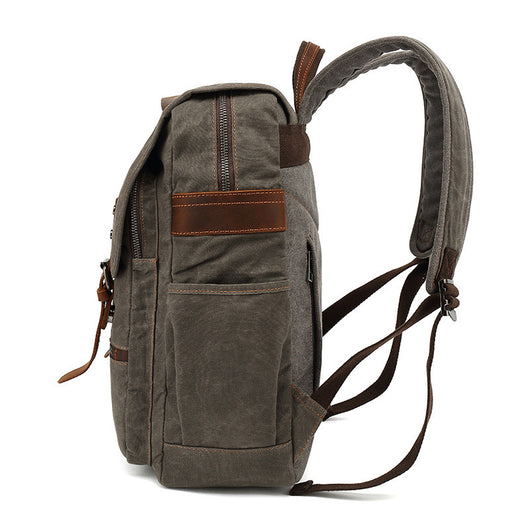 Mochila Escolar Impermeable con Tratamiento de Cera - Image 5