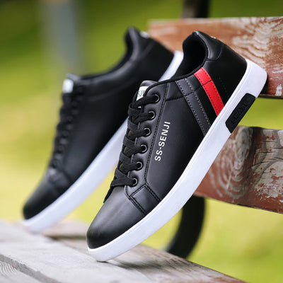 Zapatos Blancos Casuales para Hombre con Suela Plana - Image 18