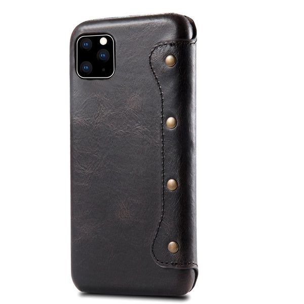 Funda Flip de Cuero Genuino con Ranuras para Tarjetas - Image 13