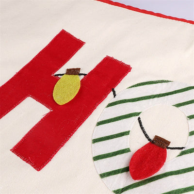 Falda para Árbol de Navidad con Letras Creativas - Decoración Navideña - Image 3