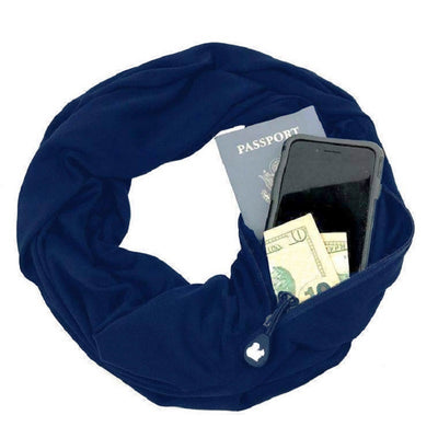 Bufanda Térmica para Parejas con Cierre y Almacenamiento Otoño-Invierno - Image 14