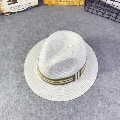 Sombreros Infantiles de Paja Coreanos - Protección Solar para Niñas y Bebés - Image 8