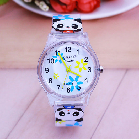 Reloj Transparente de Gelatina para Niños y Niñas - Image 3