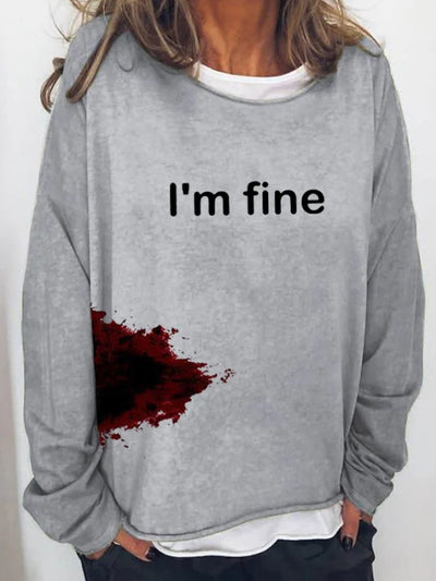 Sudadera Holgada de Manga Larga para Halloween - Image 8