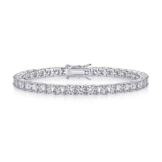 Pulsera de Plata 925 con Moissanita de 30 Puntos - Cadena de Tenis Elegante - Image 2
