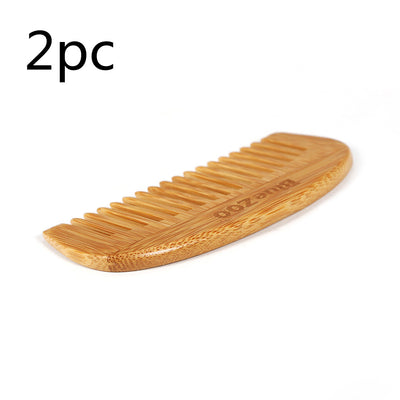 Peine de Bambú Natural con Masaje Capilar Anti-estático para Hombre y Mujer - Image 6
