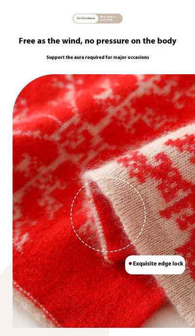 Bufanda Térmica de Cachemira Jacquard para Otoño e Invierno - Image 18