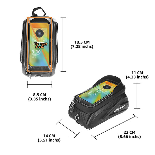 Bolsa de Almacenamiento para Tubo Superior de Bicicleta - Image 8
