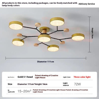 Lámpara de Techo Moderna Minimalista para Sala de Estar - Image 19