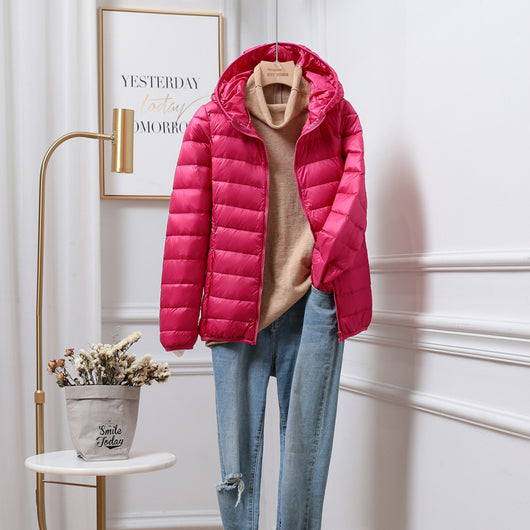 Chaqueta Plumón Ultraligera para Mujer Talla Grande - Image 8