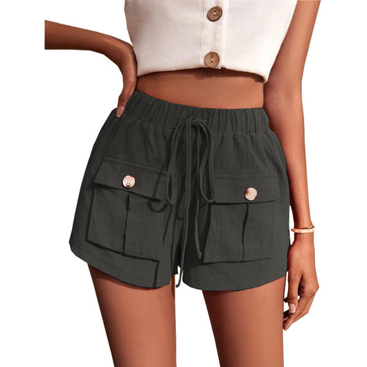 Pantalones Rectos Sueltos con Bolsillos y Cintura Ajustable - Image 5