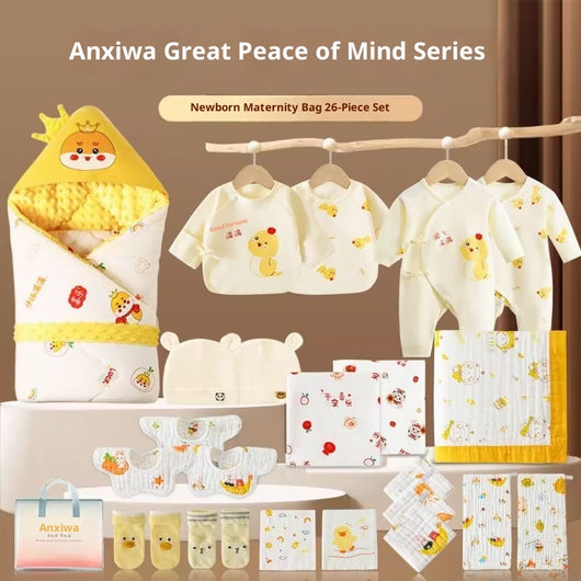 Bolsa de Maternidad con Set Completo de Toalla de Baño y Ropa para Recién Nacido - Image 11