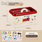 Caja De Almacenamiento De Pañuelos Adhesivo Rojo