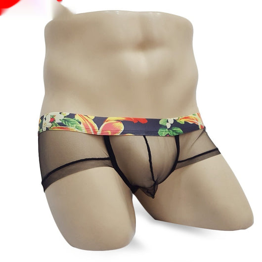 Bóxer Transparente Hombre Malla Ligera Cintura Baja Sexy - Image 3