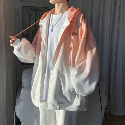 Sudadera Tie Dye con Capucha y Forro Polar para Hombre - Image 5