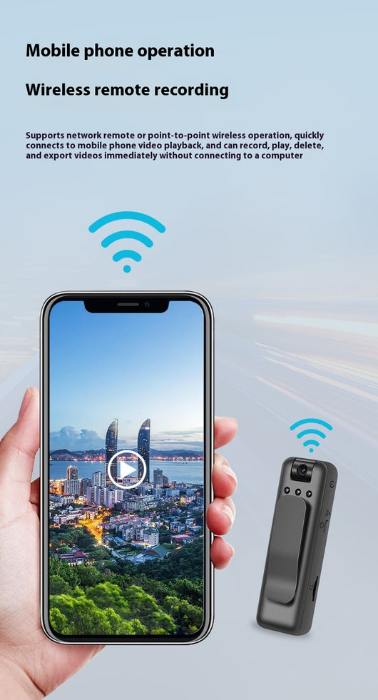 Cámara de Vigilancia WiFi con Soporte Trasero para Conferencias - Image 14