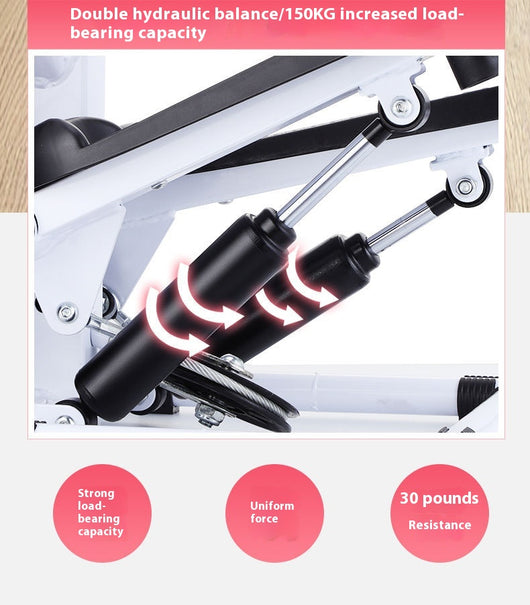 Máquina Elíptica Hidráulica Multiacción con Plataforma Vibratoria - Image 15