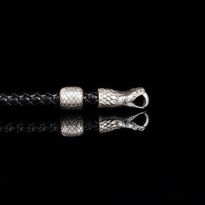 Pulsera de Cuero Personalizada Serie Serpiente - Regalo Exclusivo - Image 5