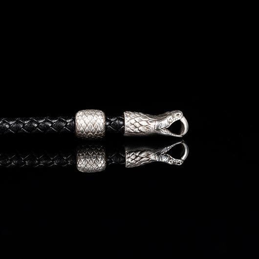 Pulsera de Cuero Personalizada Serie Serpiente - Regalo Exclusivo - Image 5