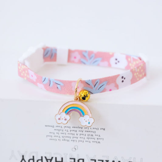 Collar de Seguridad para Gatos y Perros Pequeños con Cascabel