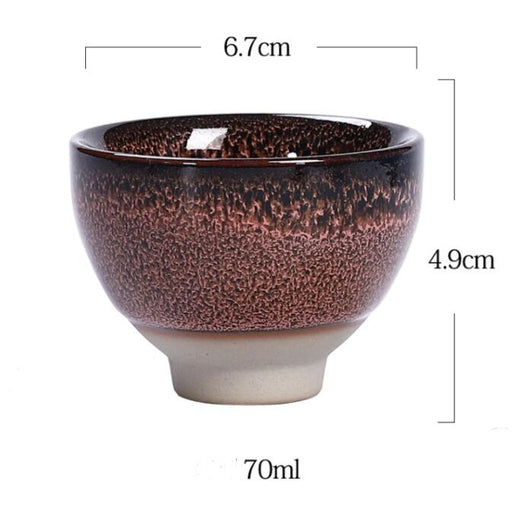 Juego de Té Kung Fu de Cerámica Artesanal con Caja de Regalo - Image 14