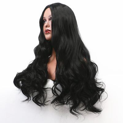 Peluca Ondulada Voluminosa para Mujer - Largo Medio con Ondas Grandes - Image 8